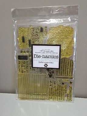 Own Your Story Die-namics Photopolymer Stamp Set